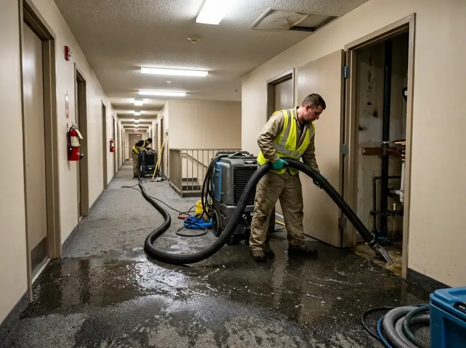 multi-unit-apartment-hallway-f-005 — frequently asked questions, Emergency Burst Pipe Water Extraction & Removal in San Jose…